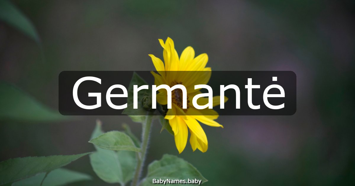 Germantė