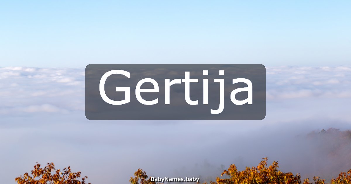 Gertija