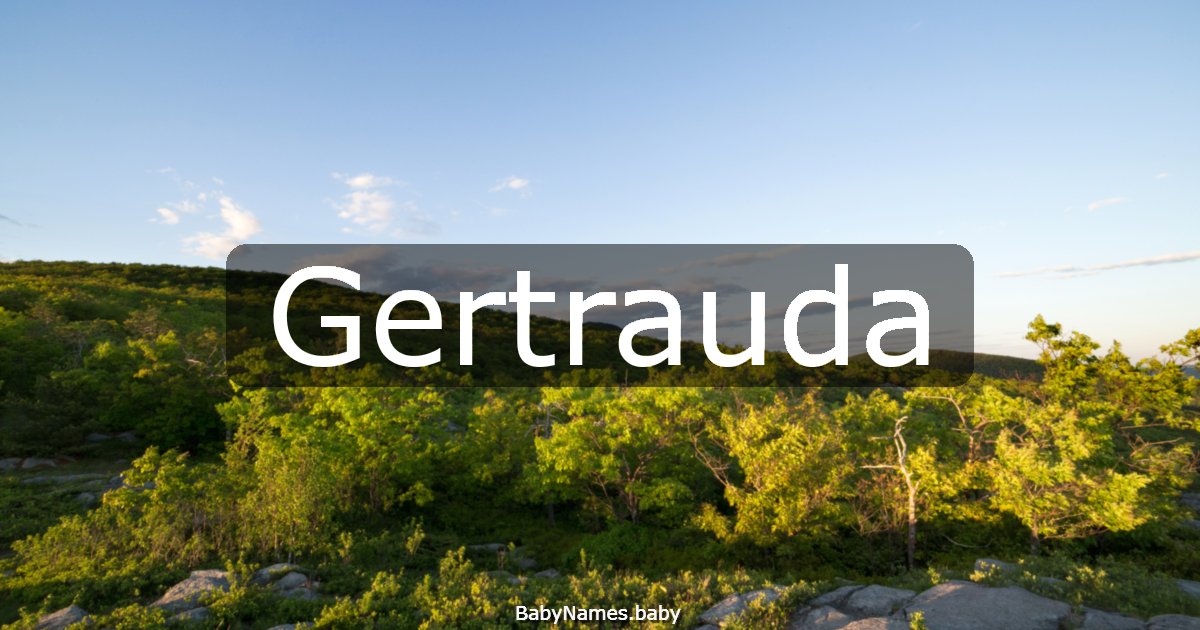 Gertrauda