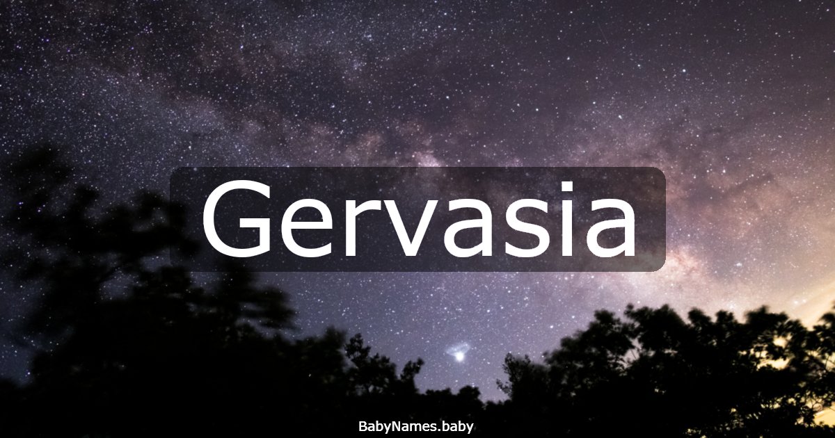 Gervasia