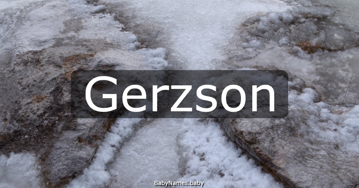 Gerzson