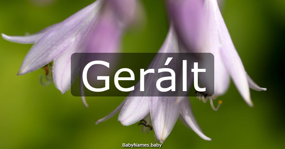 Gerált