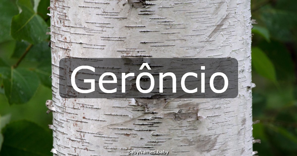 Gerôncio