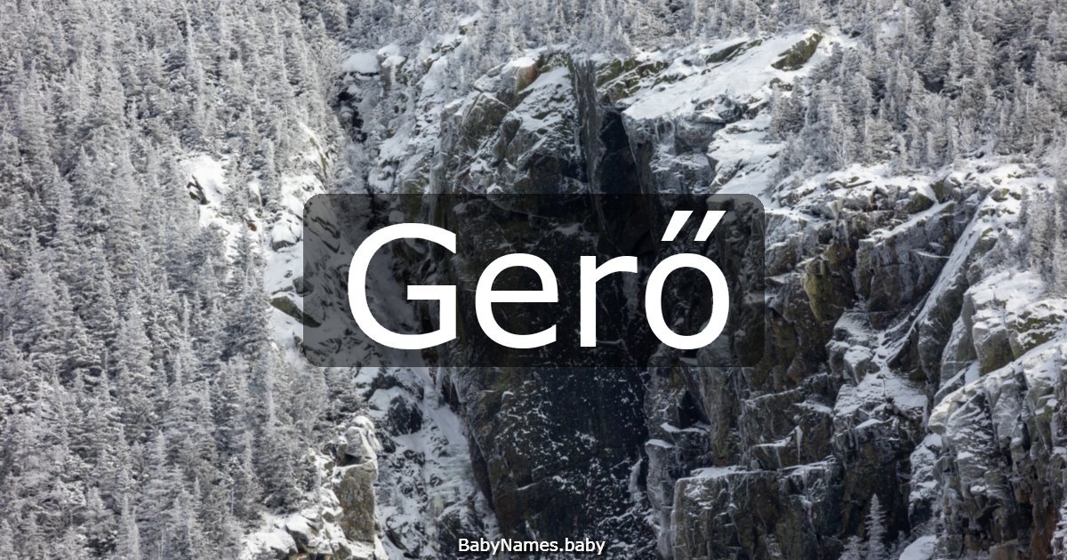 Gerő