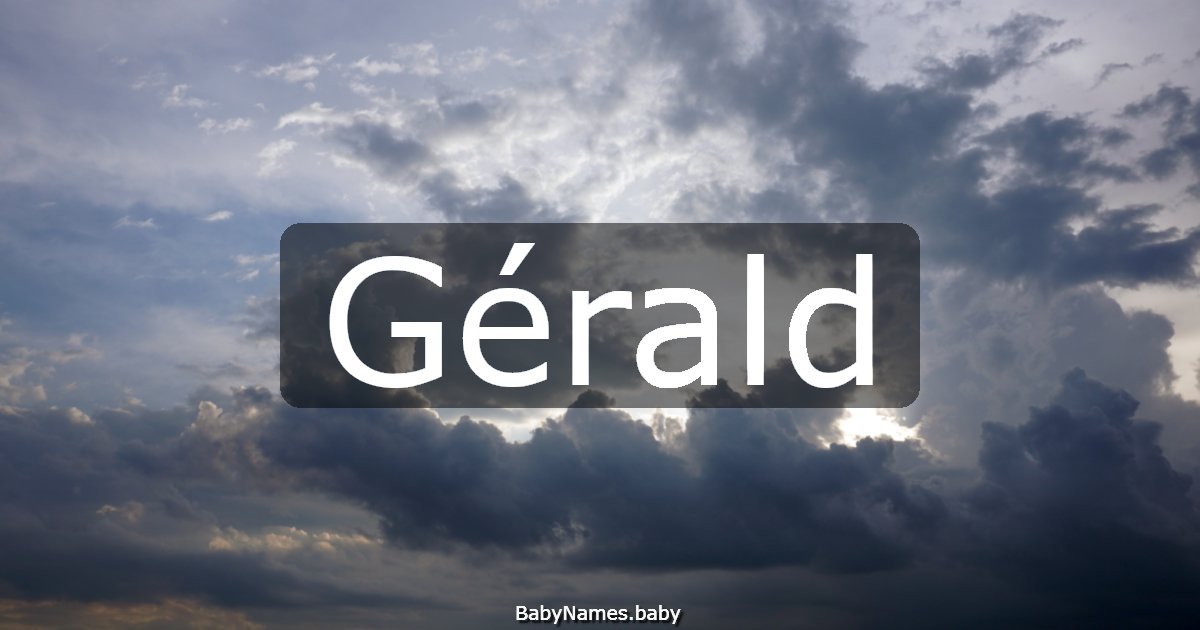 Gérald