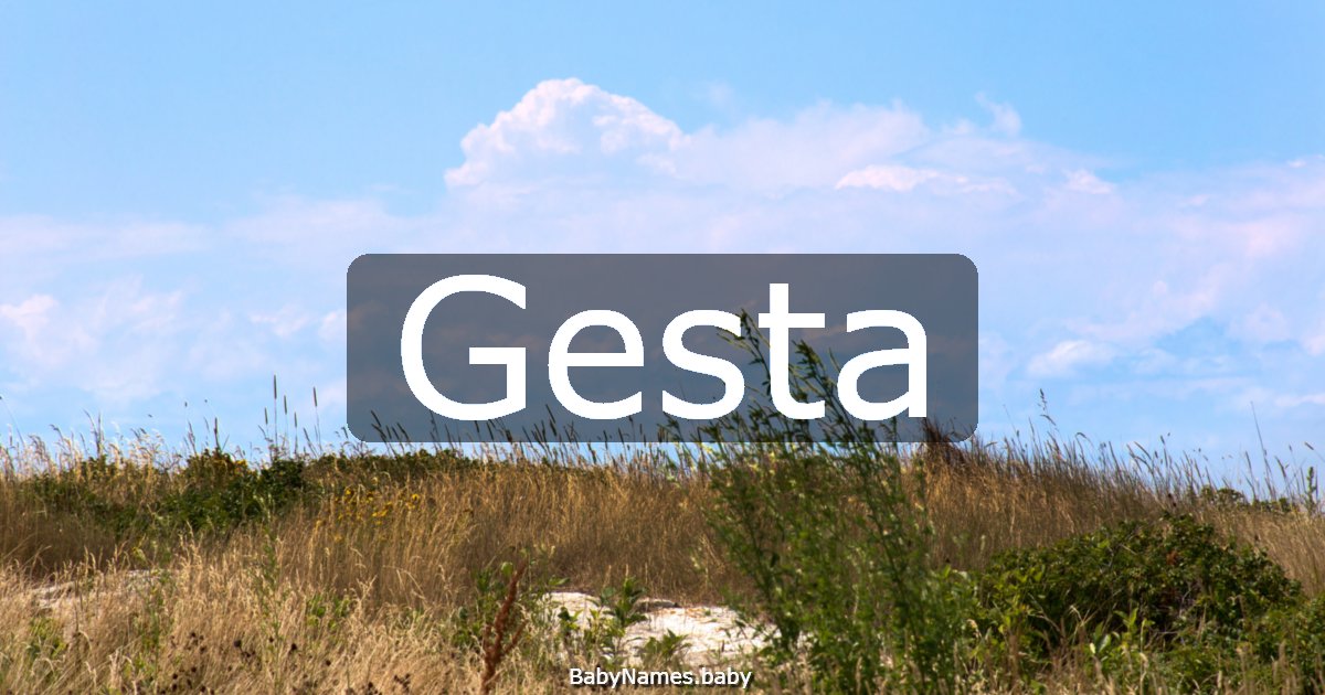 Gesta