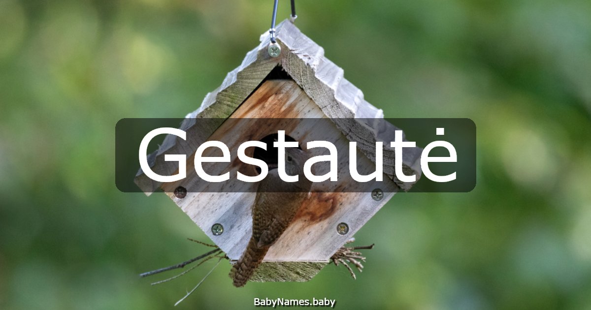 Gestautė