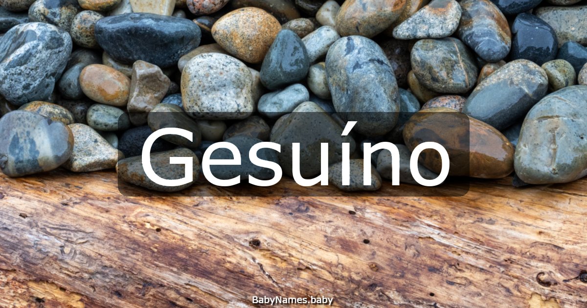 Gesuíno