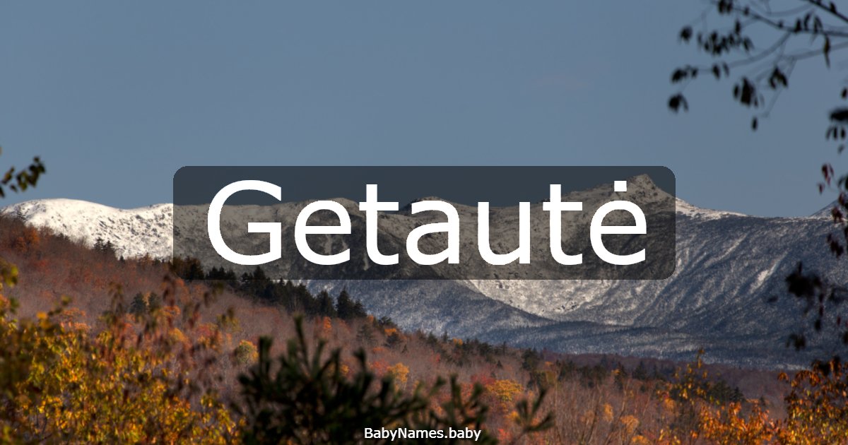 Getautė