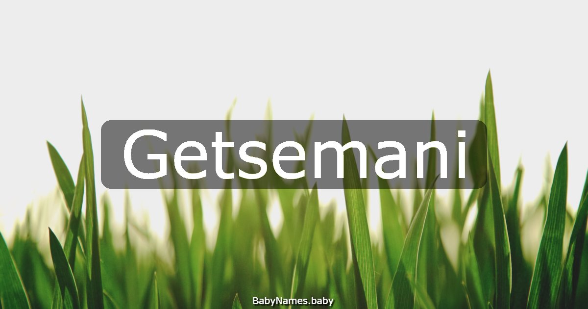 Getsemani