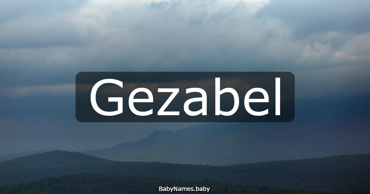 Gezabel