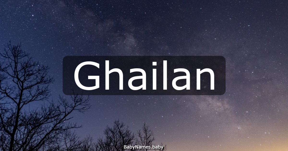 Ghailan