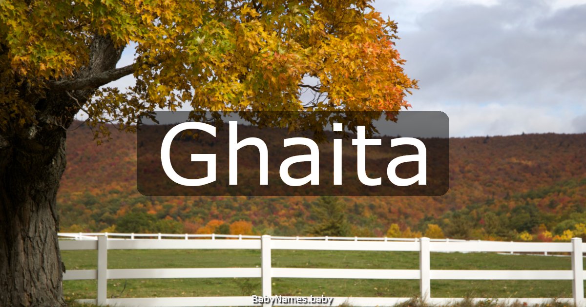 Ghaita
