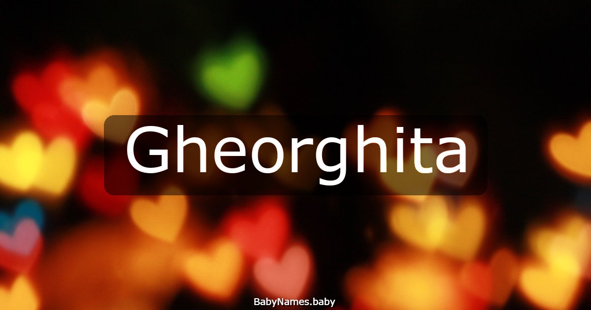 Gheorghita