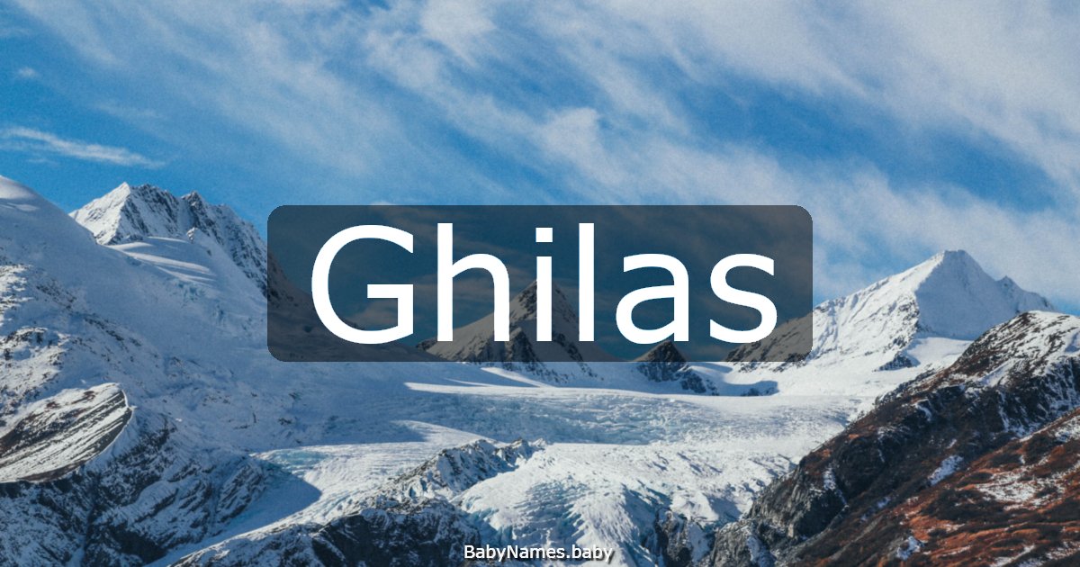 Ghilas