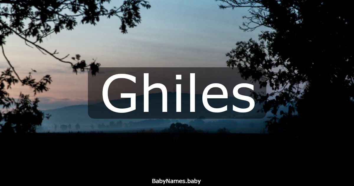 Ghiles