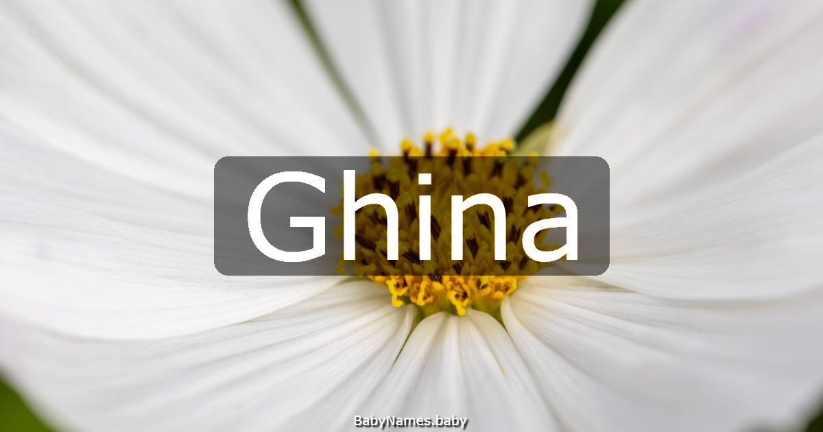 Ghina