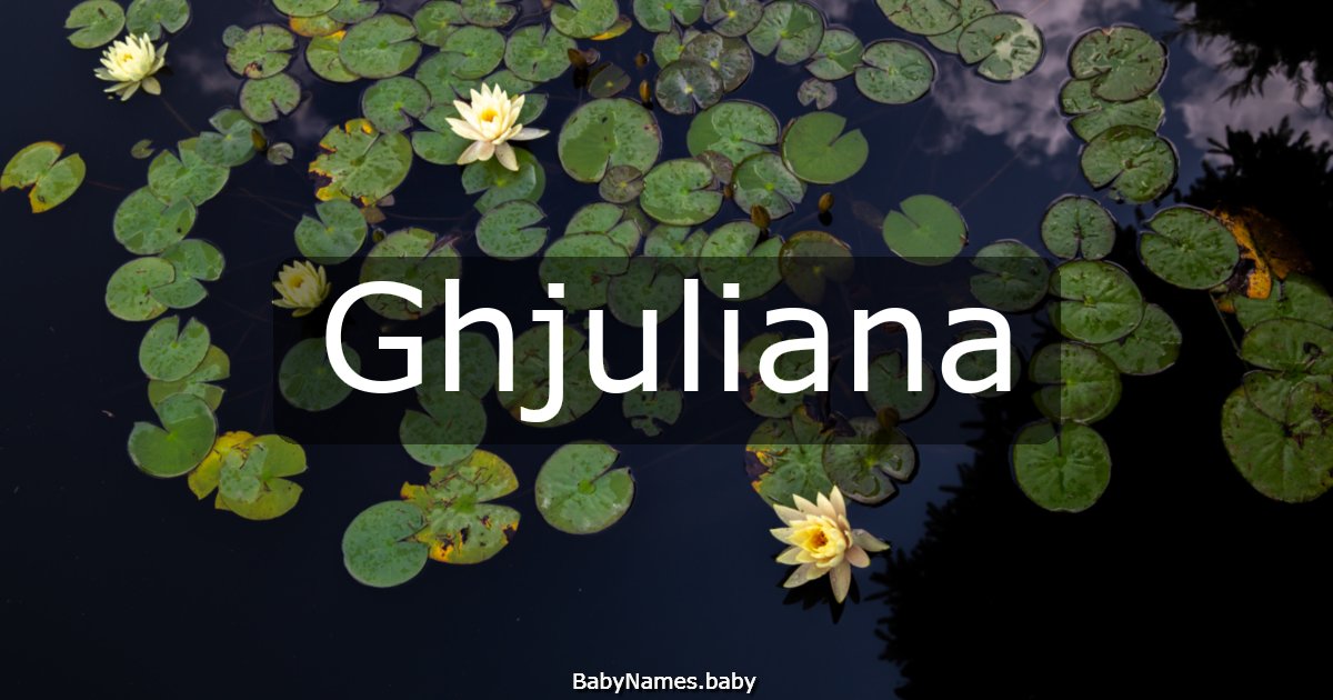 Ghjuliana