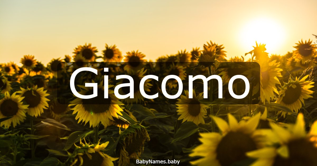 Giacomo