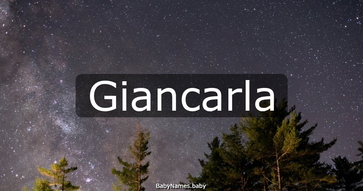 Giancarla