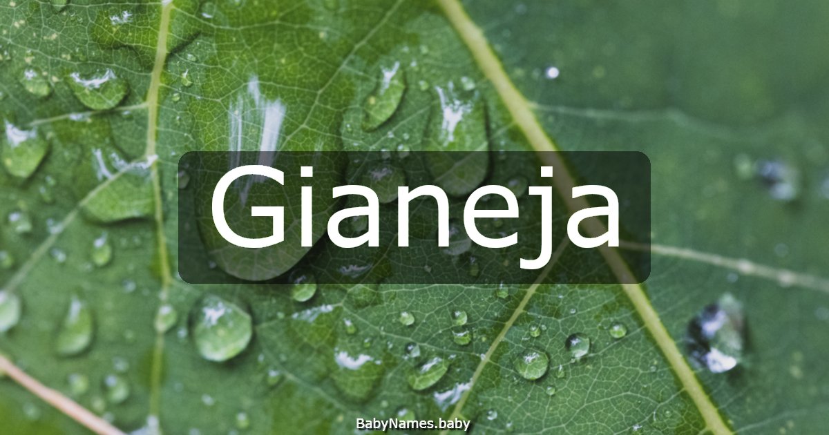 Gianeja
