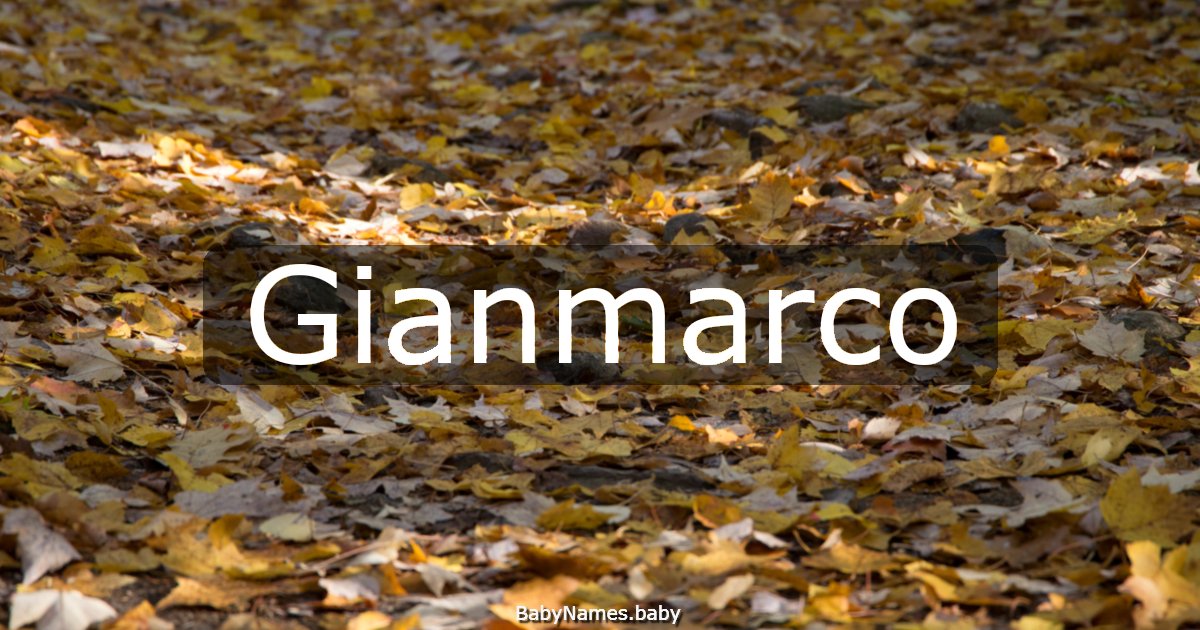 Gianmarco