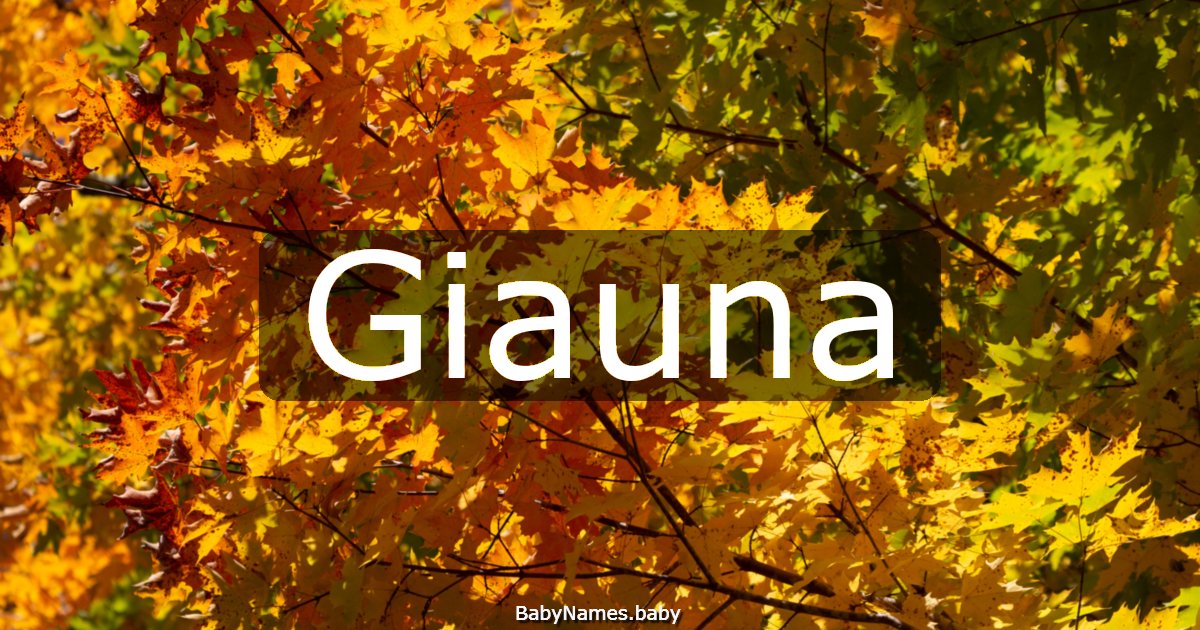 Giauna