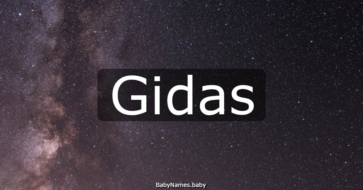 Gidas