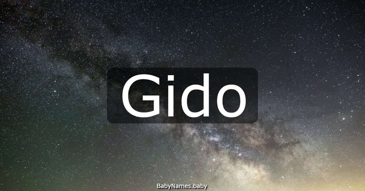 Gido