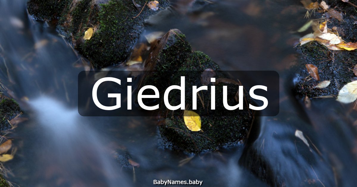 Giedrius