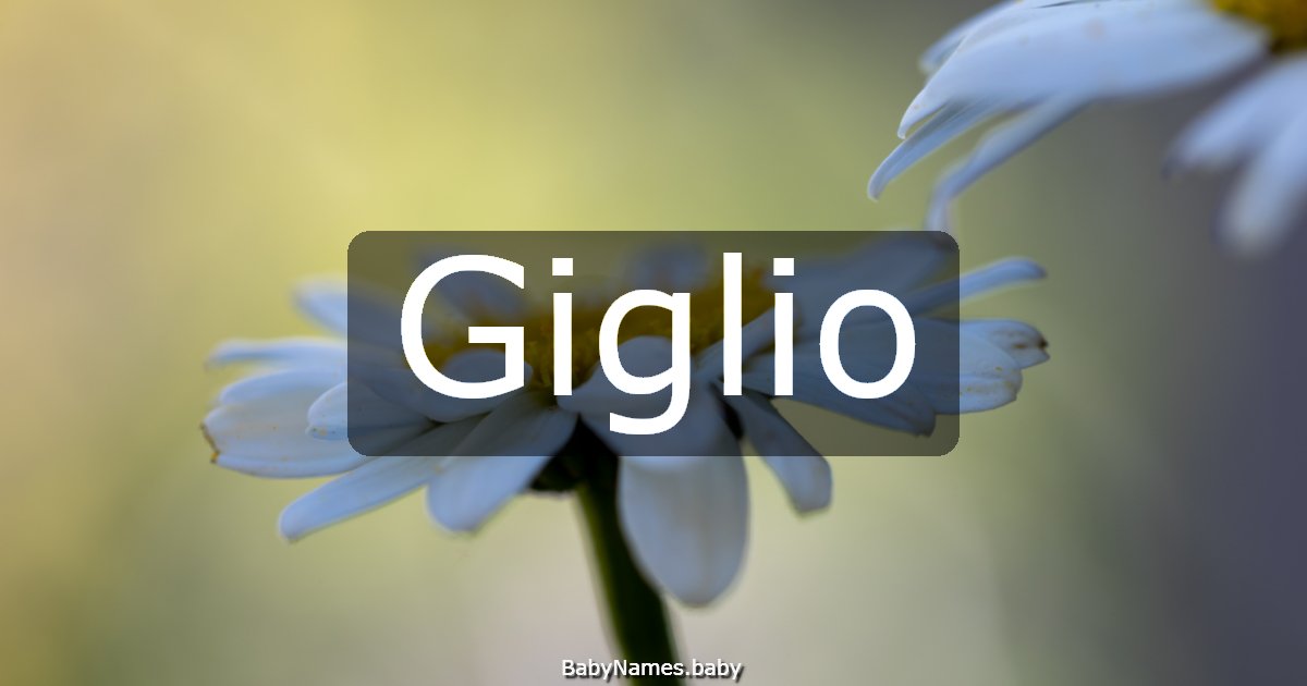 Giglio