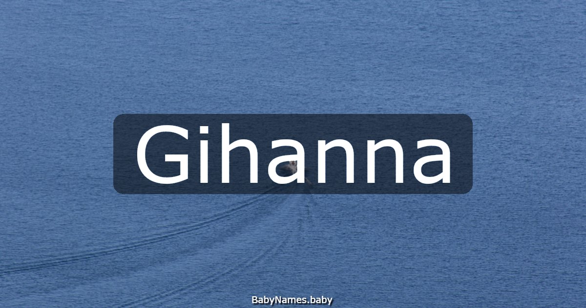 Gihanna