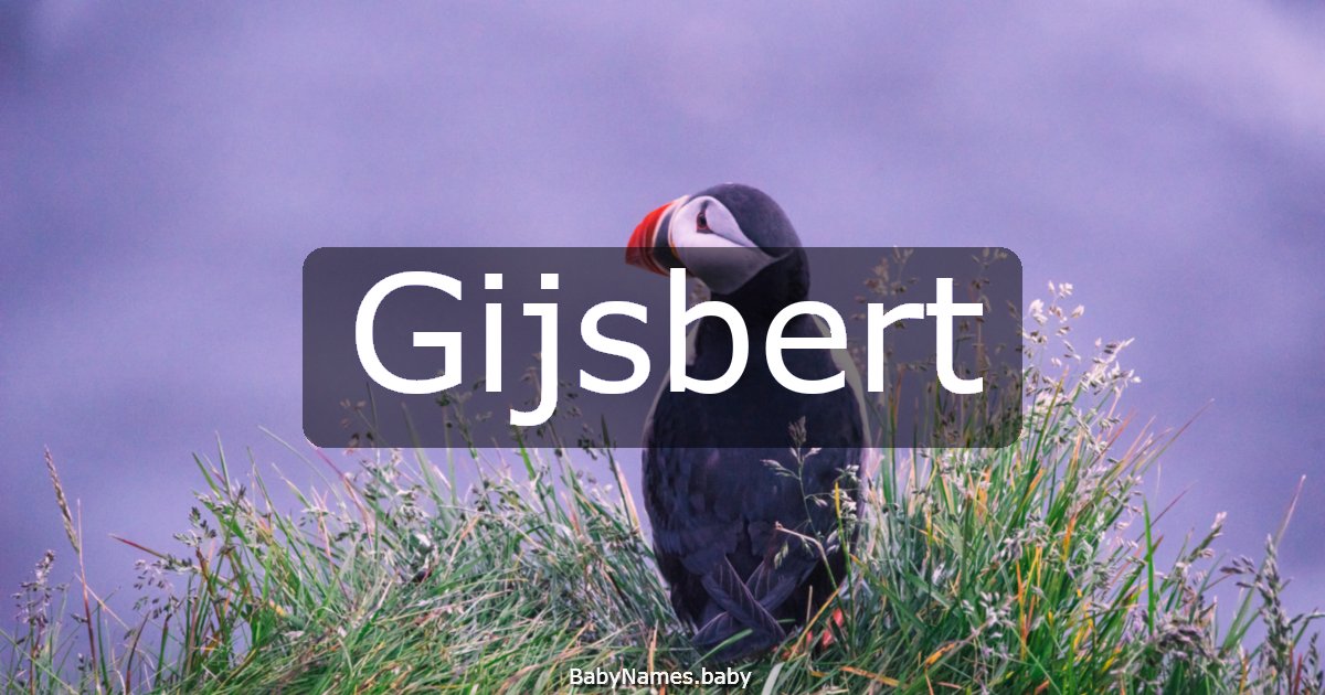 Gijsbert