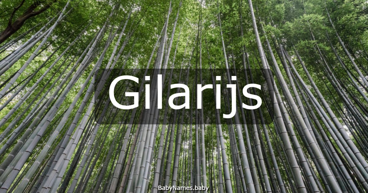 Gilarijs