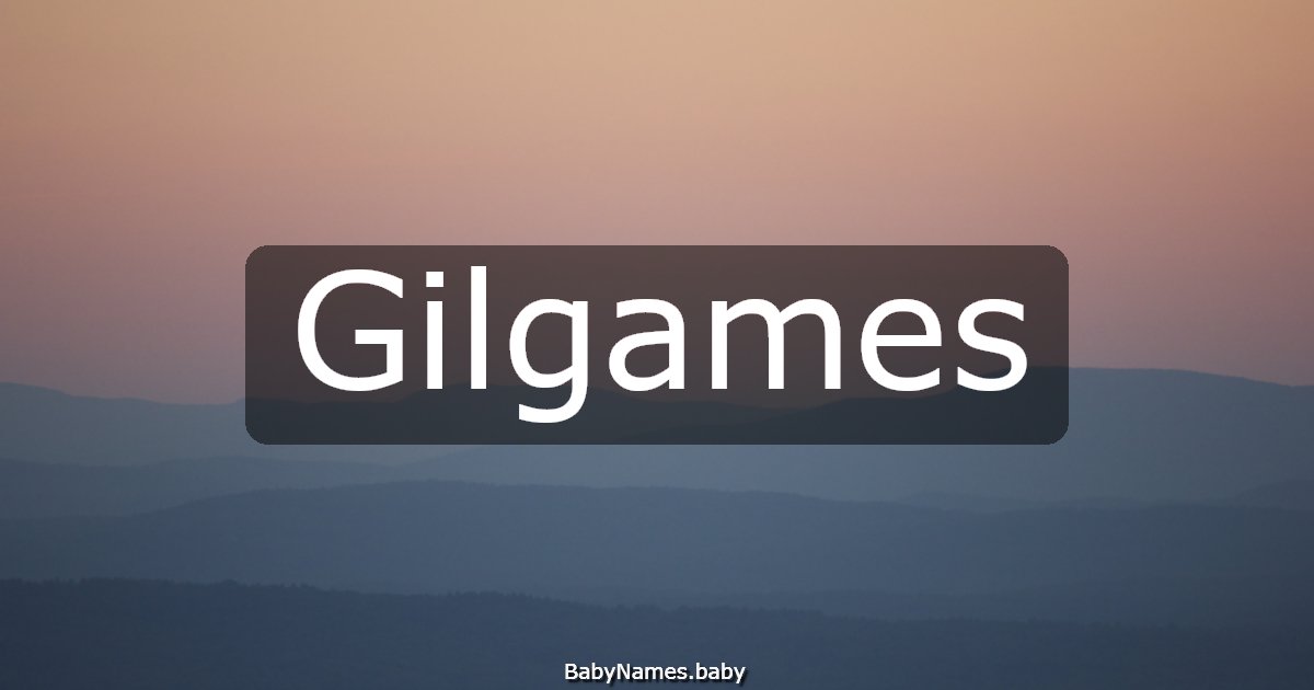 Gilgames
