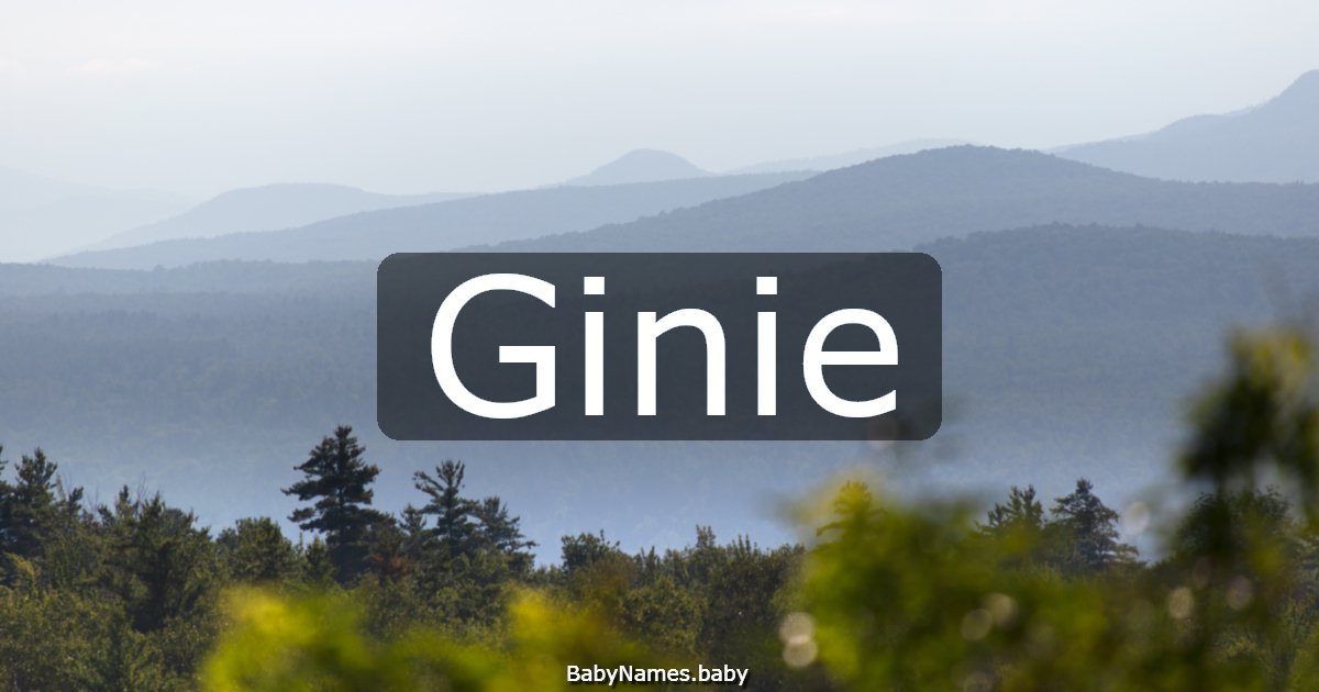 Ginie