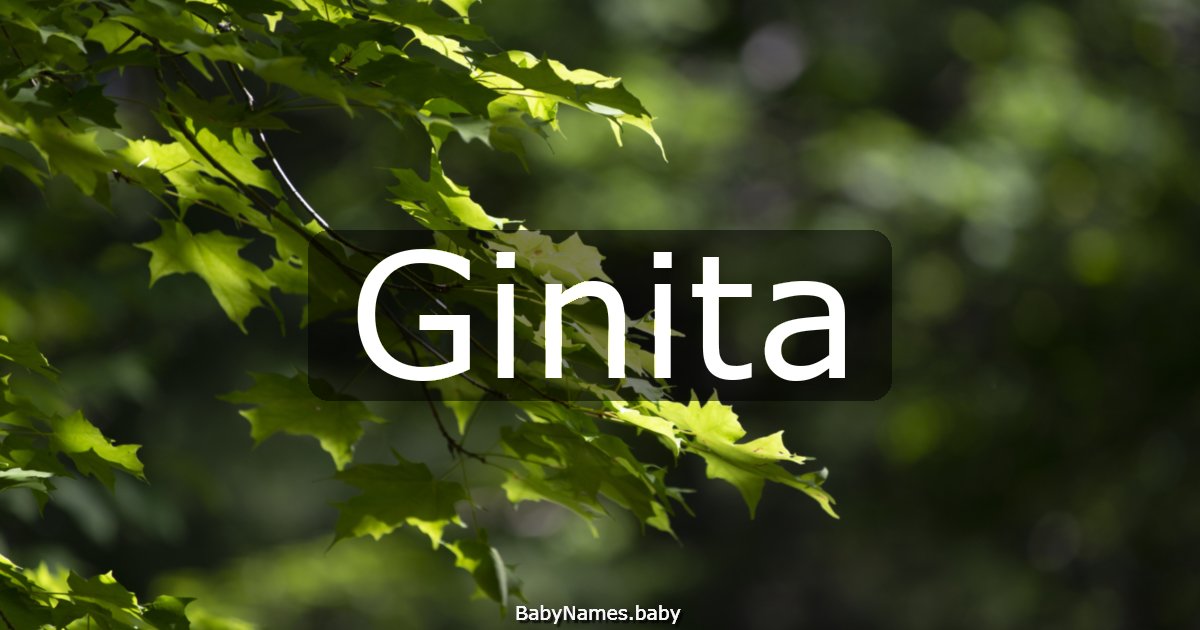 Ginita