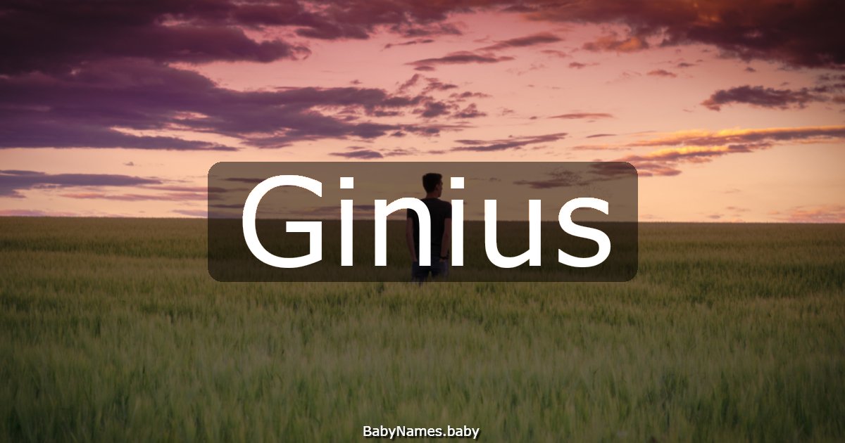 Ginius