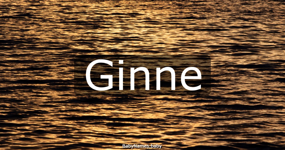 Ginne