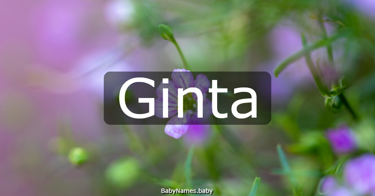 Ginta