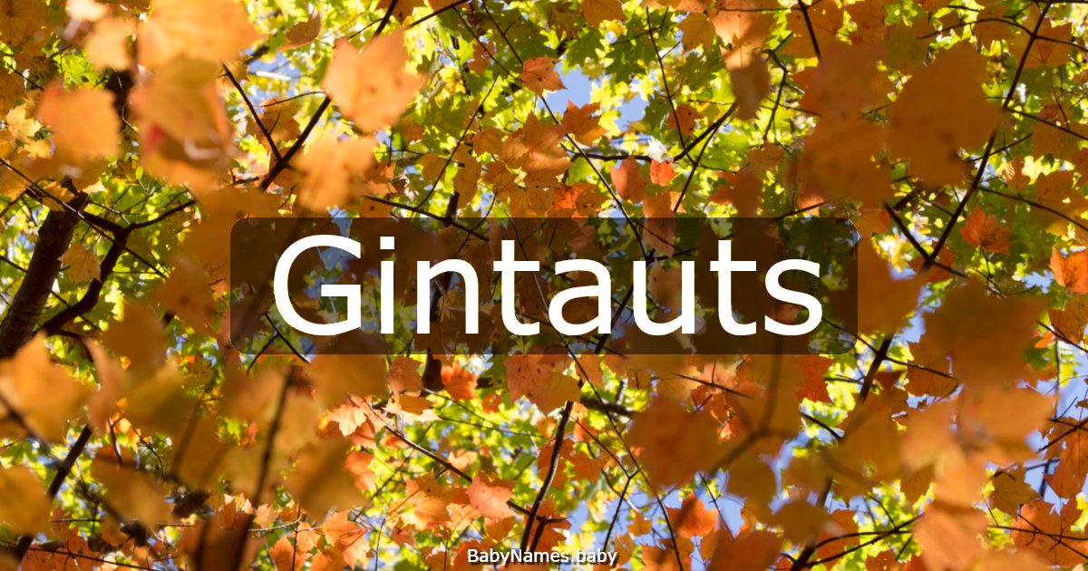 Gintauts