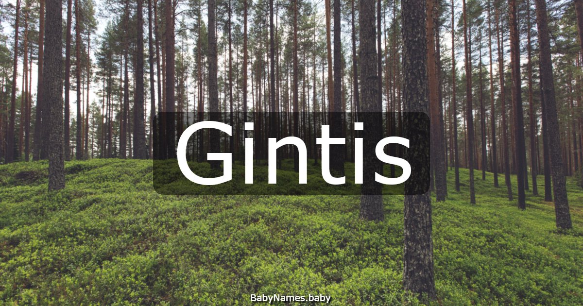 Gintis