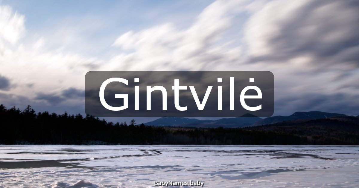 Gintvilė