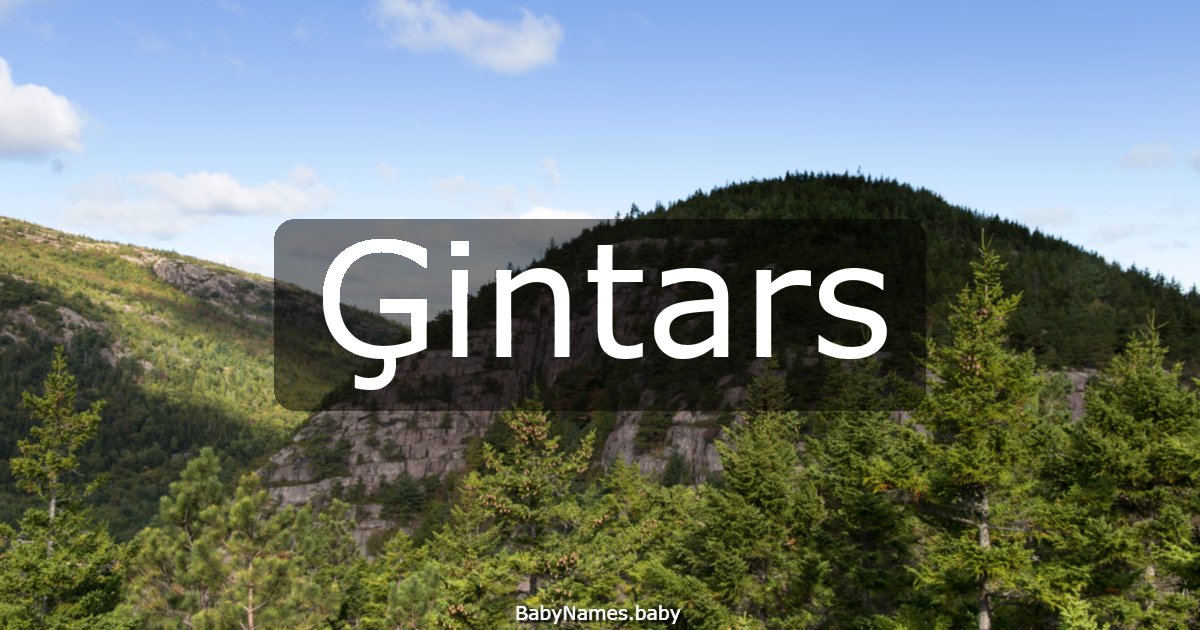 Ģintars