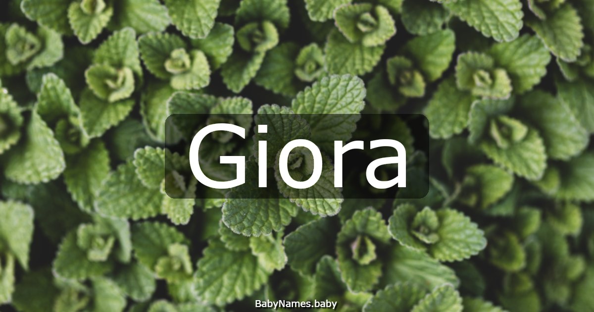 Giora