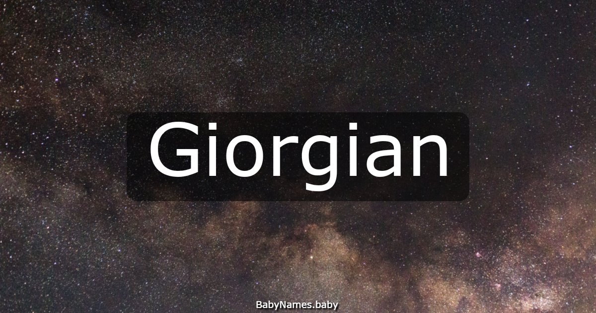 Giorgian