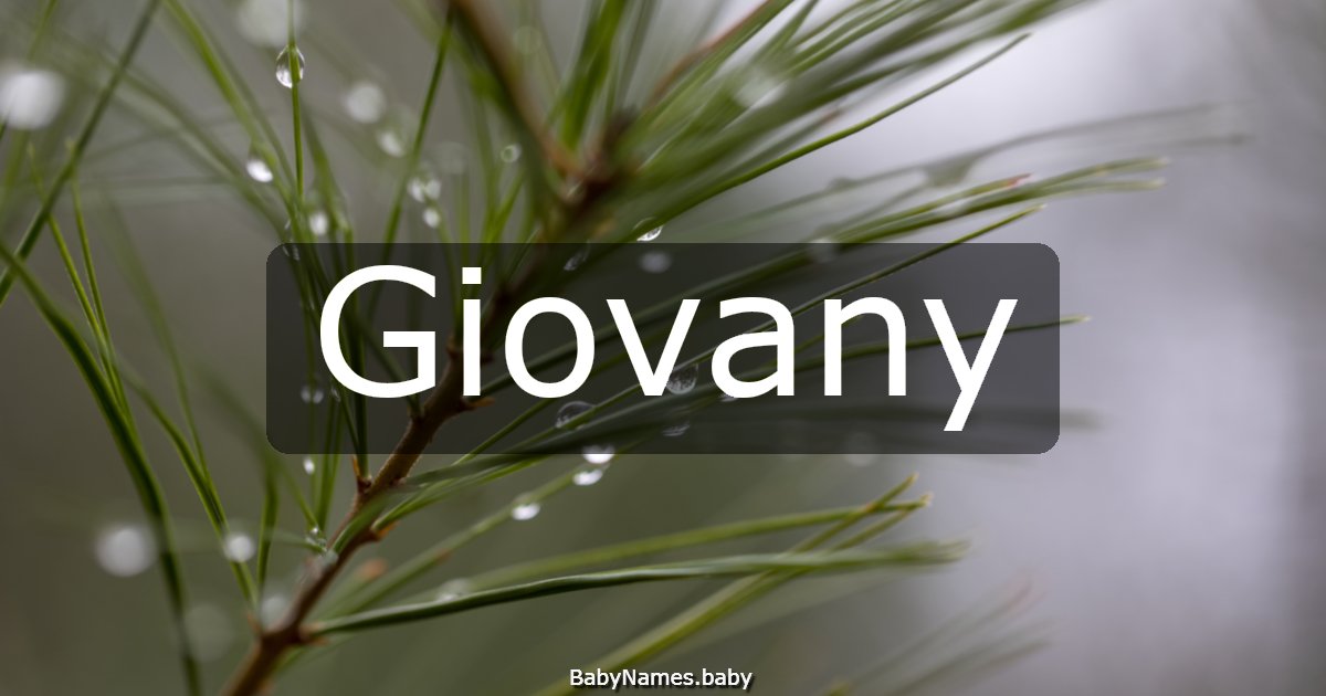 Giovany
