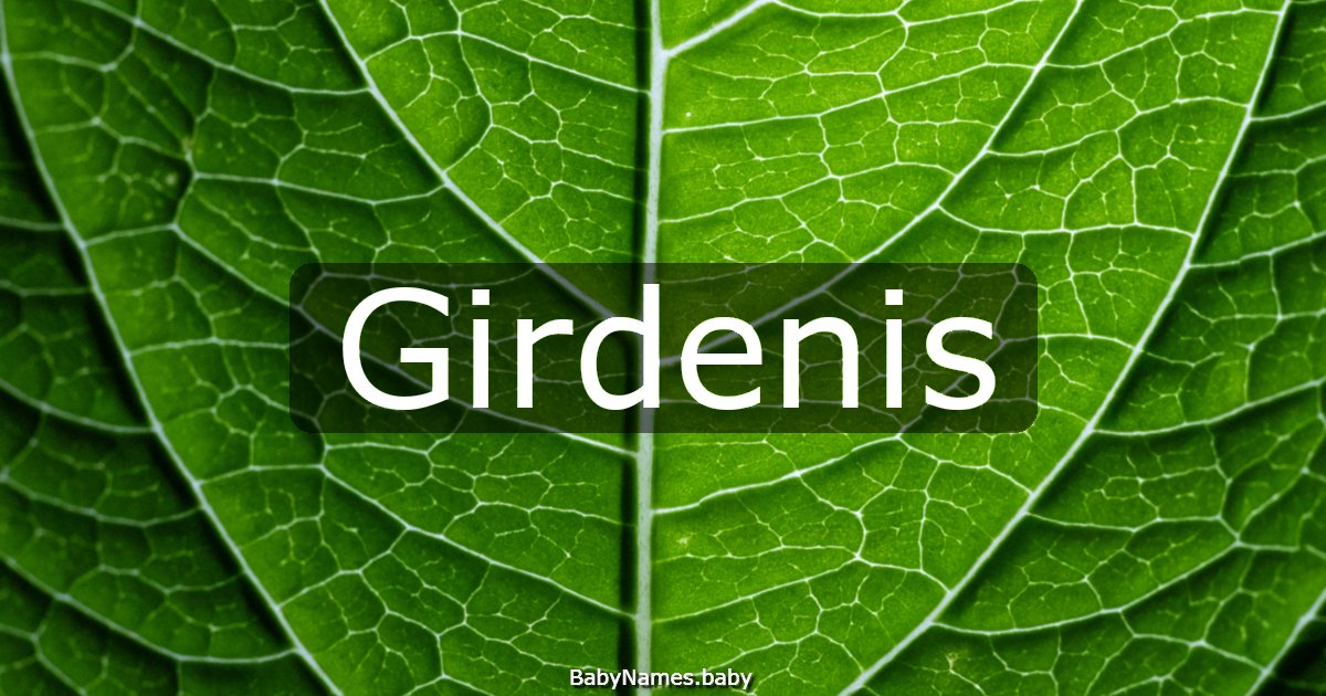 Girdenis