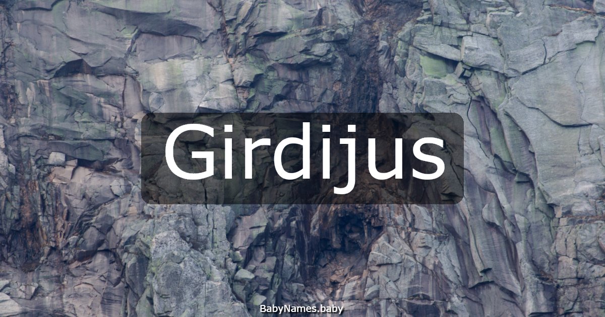 Girdijus