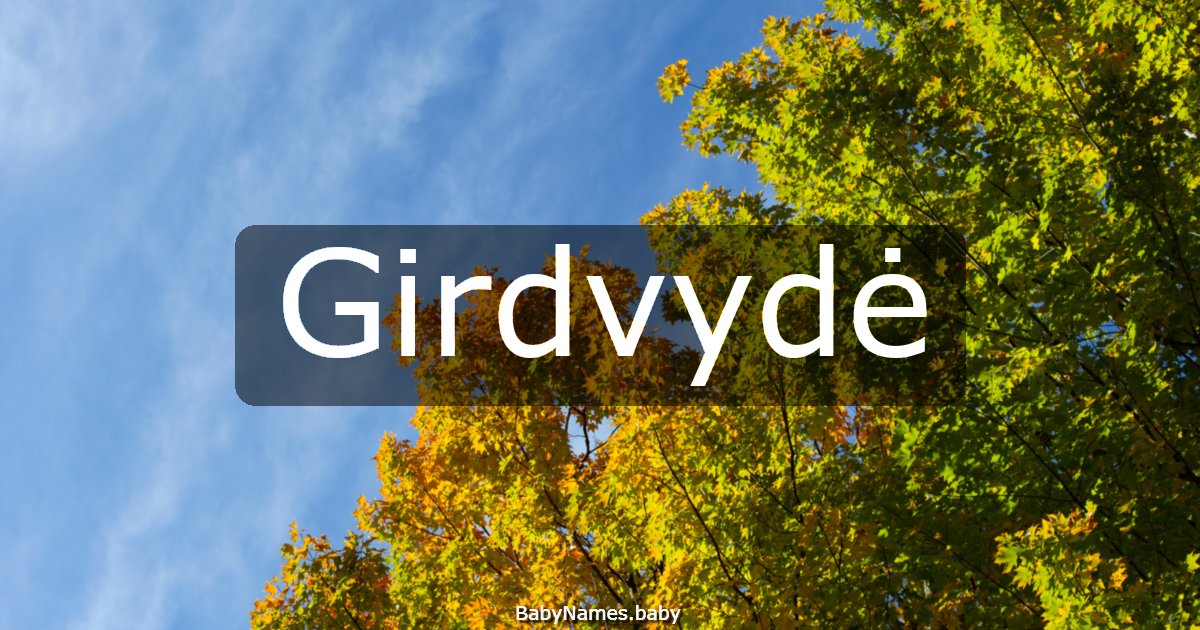 Girdvydė
